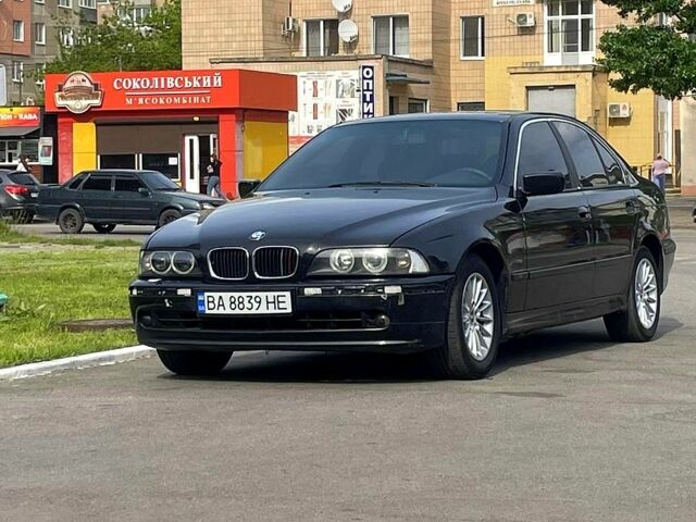 Черный БМВ 5 Серия, объемом двигателя 2.8 л и пробегом 400 тыс. км за 3300 $, фото 1 на Automoto.ua