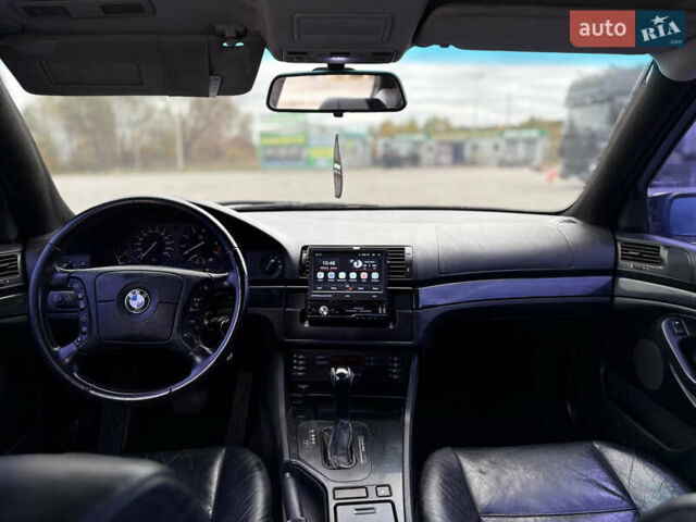 Черный БМВ 5 Серия, объемом двигателя 1.99 л и пробегом 275 тыс. км за 5000 $, фото 13 на Automoto.ua