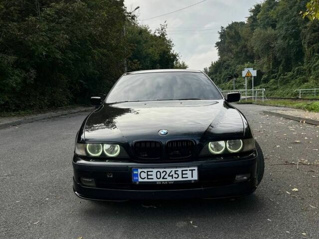 Черный БМВ 5 Серия, объемом двигателя 2.5 л и пробегом 271 тыс. км за 5800 $, фото 1 на Automoto.ua