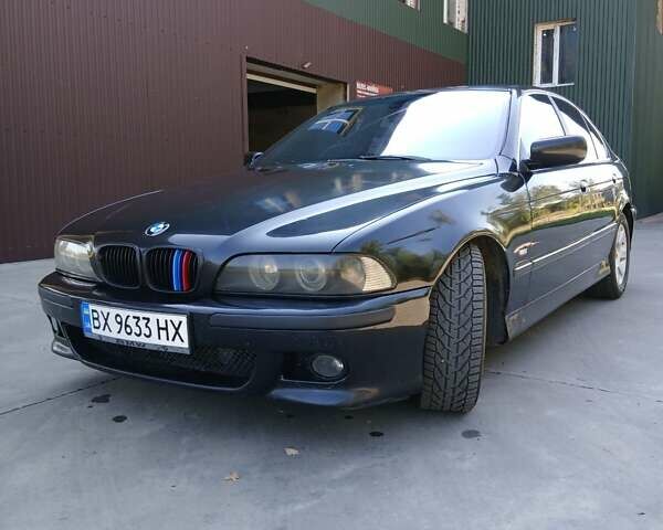 Черный БМВ 5 Серия, объемом двигателя 2.98 л и пробегом 360 тыс. км за 4800 $, фото 4 на Automoto.ua