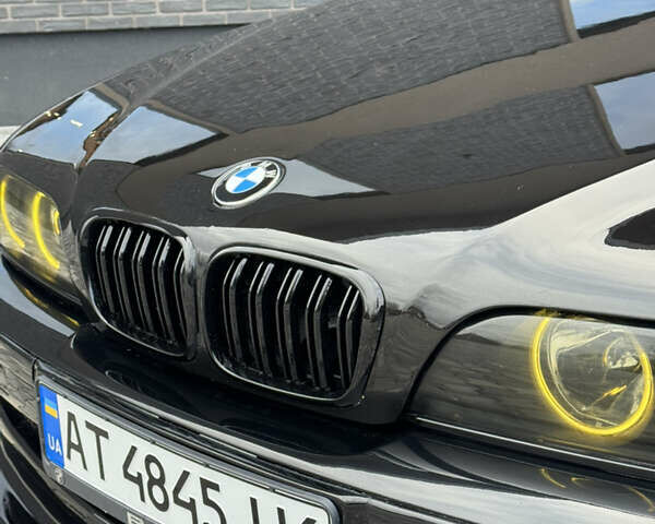 Черный БМВ 5 Серия, объемом двигателя 2.5 л и пробегом 350 тыс. км за 5555 $, фото 6 на Automoto.ua