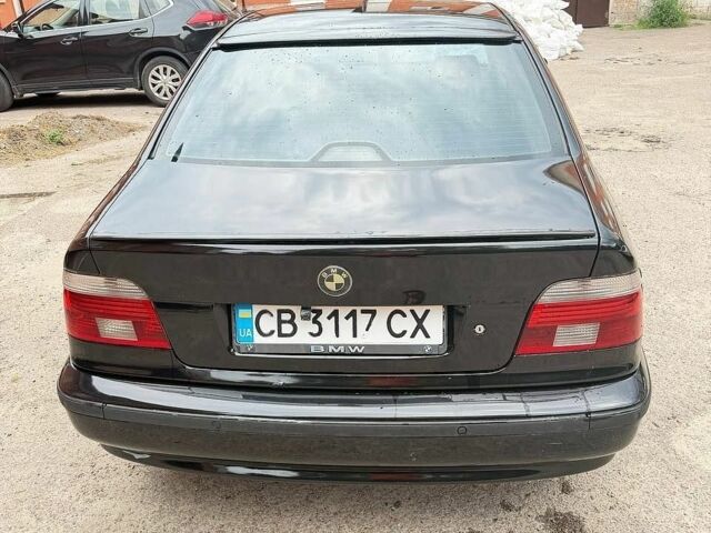 Черный БМВ 5 Серия, объемом двигателя 2 л и пробегом 395 тыс. км за 4800 $, фото 4 на Automoto.ua