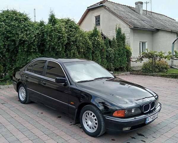 Черный БМВ 5 Серия, объемом двигателя 2 л и пробегом 464 тыс. км за 3350 $, фото 4 на Automoto.ua