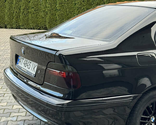 Черный БМВ 5 Серия, объемом двигателя 2.5 л и пробегом 350 тыс. км за 5555 $, фото 20 на Automoto.ua