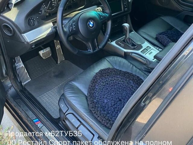 Черный БМВ 5 Серия, объемом двигателя 3.5 л и пробегом 270 тыс. км за 4500 $, фото 5 на Automoto.ua