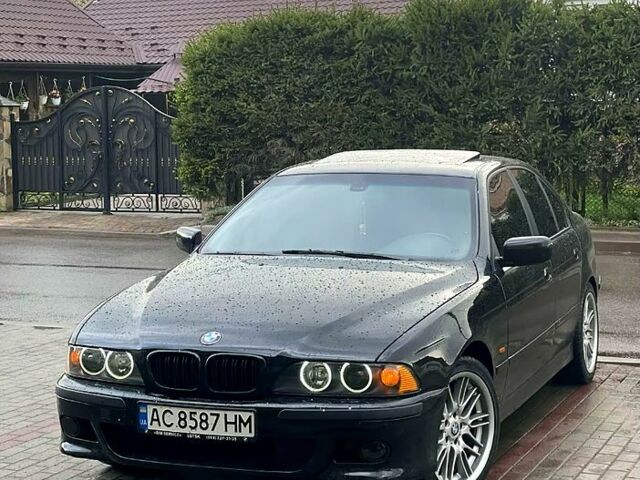 Черный БМВ 5 Серия, объемом двигателя 2.5 л и пробегом 390 тыс. км за 3600 $, фото 1 на Automoto.ua