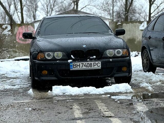 Черный БМВ 5 Серия, объемом двигателя 2.5 л и пробегом 447 тыс. км за 6000 $, фото 12 на Automoto.ua