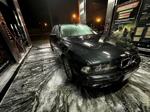 Черный БМВ 5 Серия, объемом двигателя 2.2 л и пробегом 400 тыс. км за 3950 $, фото 4 на Automoto.ua