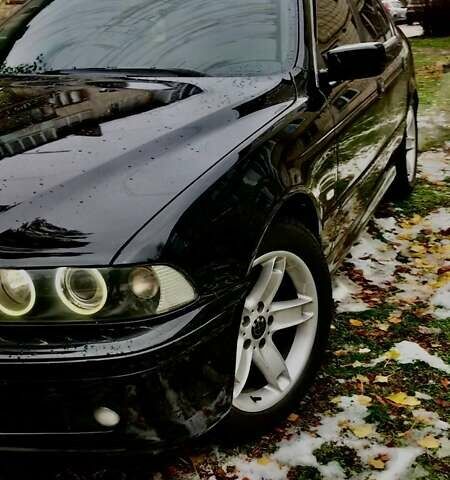 Черный БМВ 5 Серия, объемом двигателя 2.2 л и пробегом 288 тыс. км за 4950 $, фото 7 на Automoto.ua