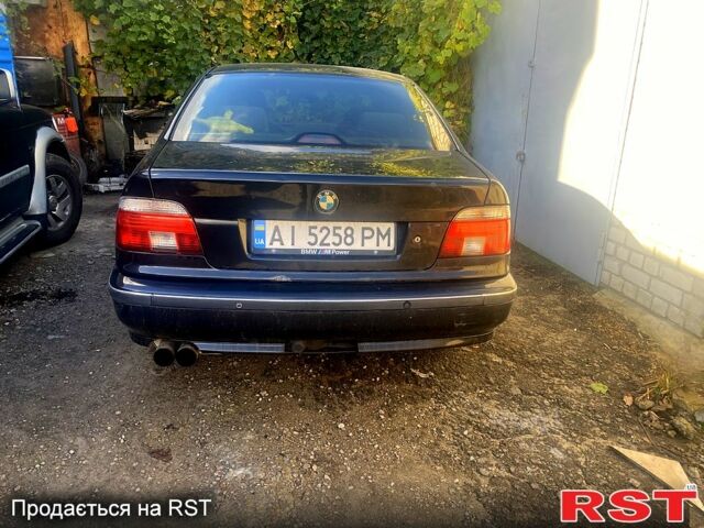 Черный БМВ 5 Серия, объемом двигателя 2.5 л и пробегом 347 тыс. км за 4200 $, фото 3 на Automoto.ua