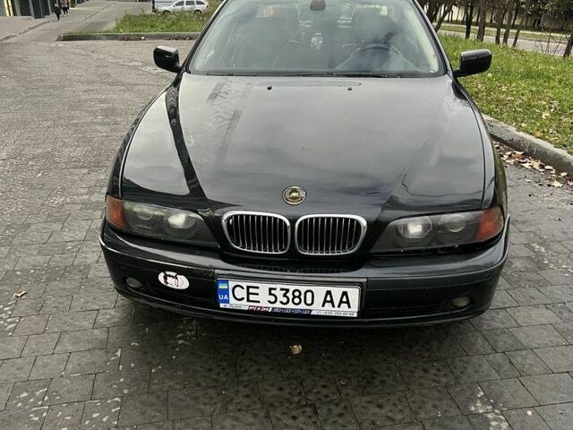 Черный БМВ 5 Серия, объемом двигателя 2 л и пробегом 290 тыс. км за 3300 $, фото 1 на Automoto.ua
