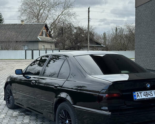 Черный БМВ 5 Серия, объемом двигателя 2.5 л и пробегом 350 тыс. км за 5555 $, фото 14 на Automoto.ua