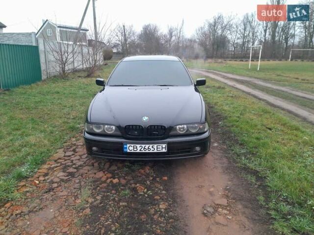 Черный БМВ 5 Серия, объемом двигателя 2.2 л и пробегом 111 тыс. км за 5200 $, фото 7 на Automoto.ua