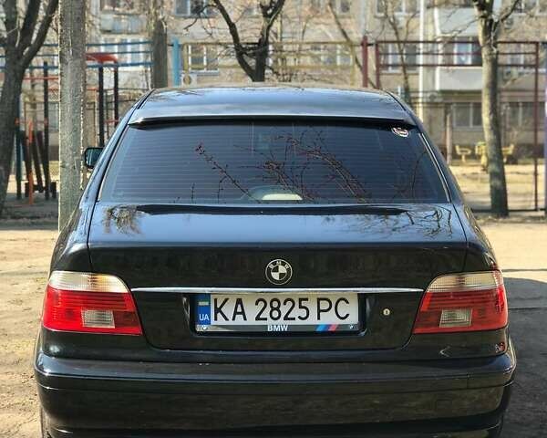 Черный БМВ 5 Серия, объемом двигателя 2.2 л и пробегом 288 тыс. км за 4950 $, фото 8 на Automoto.ua