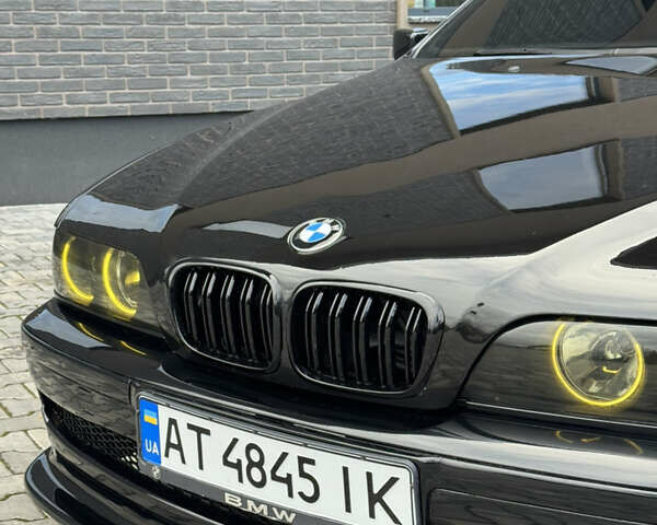 Черный БМВ 5 Серия, объемом двигателя 2.5 л и пробегом 350 тыс. км за 5555 $, фото 5 на Automoto.ua