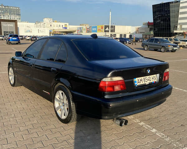 Черный БМВ 5 Серия, объемом двигателя 2.93 л и пробегом 450 тыс. км за 5800 $, фото 4 на Automoto.ua