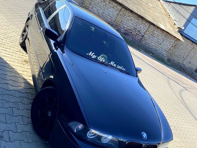 Черный БМВ 5 Серия, объемом двигателя 2.2 л и пробегом 340 тыс. км за 4800 $, фото 5 на Automoto.ua