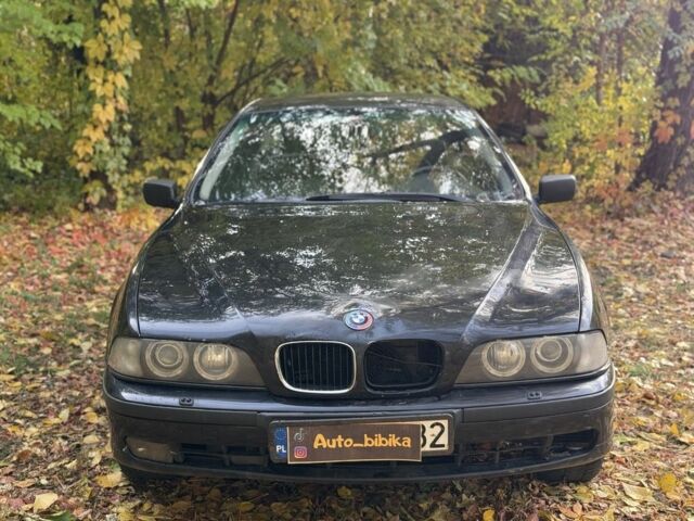 Черный БМВ 5 Серия, объемом двигателя 2.5 л и пробегом 300 тыс. км за 2199 $, фото 5 на Automoto.ua