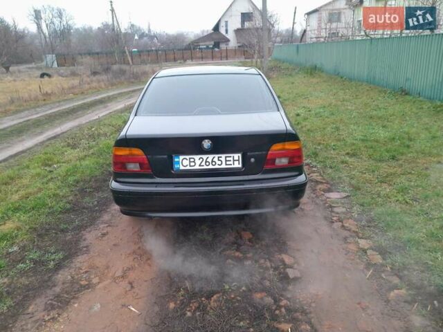 Черный БМВ 5 Серия, объемом двигателя 2.2 л и пробегом 111 тыс. км за 5200 $, фото 3 на Automoto.ua