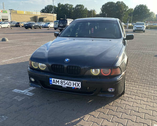 Черный БМВ 5 Серия, объемом двигателя 2.93 л и пробегом 450 тыс. км за 5800 $, фото 1 на Automoto.ua