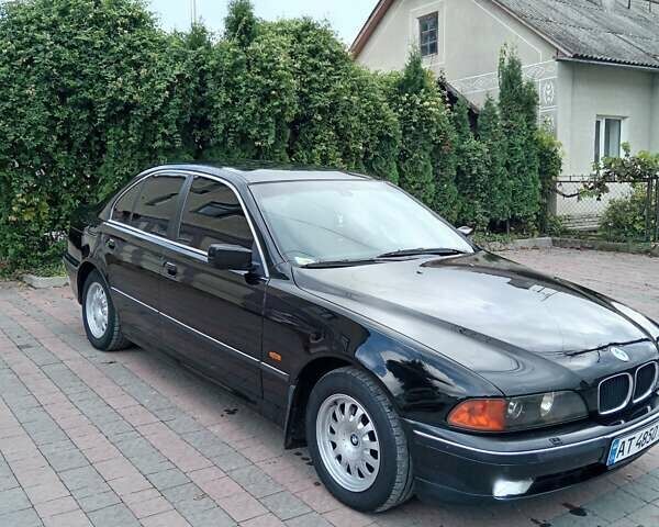 Черный БМВ 5 Серия, объемом двигателя 2 л и пробегом 464 тыс. км за 3350 $, фото 12 на Automoto.ua