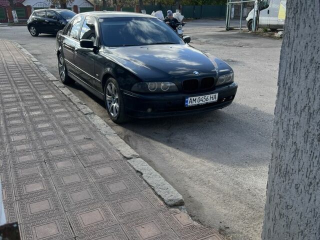 Черный БМВ 5 Серия, объемом двигателя 2.5 л и пробегом 400 тыс. км за 3999 $, фото 2 на Automoto.ua