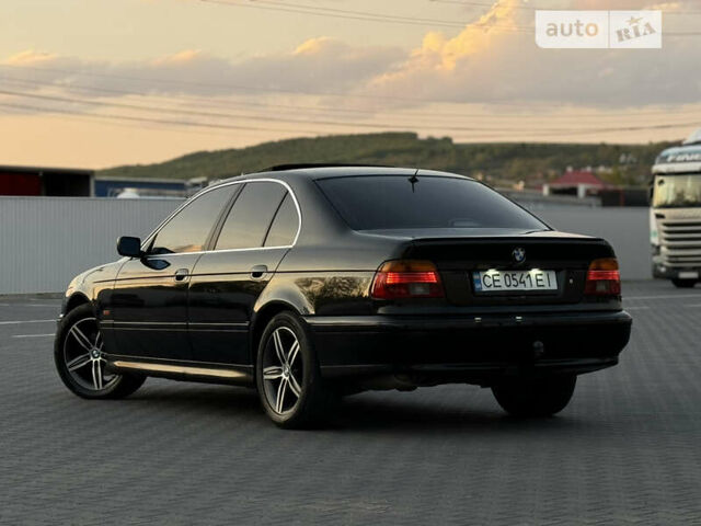 Черный БМВ 5 Серия, объемом двигателя 3 л и пробегом 308 тыс. км за 6450 $, фото 3 на Automoto.ua