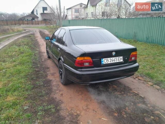 Черный БМВ 5 Серия, объемом двигателя 2.2 л и пробегом 111 тыс. км за 5200 $, фото 9 на Automoto.ua