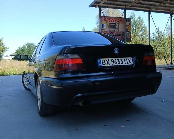 Черный БМВ 5 Серия, объемом двигателя 2.98 л и пробегом 360 тыс. км за 4800 $, фото 3 на Automoto.ua