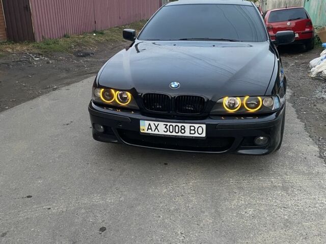 Черный БМВ 5 Серия, объемом двигателя 3.5 л и пробегом 268 тыс. км за 5500 $, фото 1 на Automoto.ua