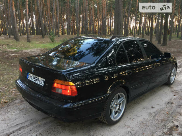 Черный БМВ 5 Серия, объемом двигателя 2.2 л и пробегом 300 тыс. км за 5400 $, фото 3 на Automoto.ua