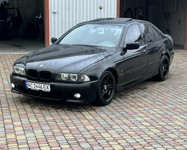 Черный БМВ 5 Серия, объемом двигателя 2.93 л и пробегом 350 тыс. км за 4700 $, фото 2 на Automoto.ua
