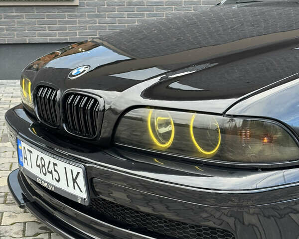Черный БМВ 5 Серия, объемом двигателя 2.5 л и пробегом 350 тыс. км за 5555 $, фото 8 на Automoto.ua