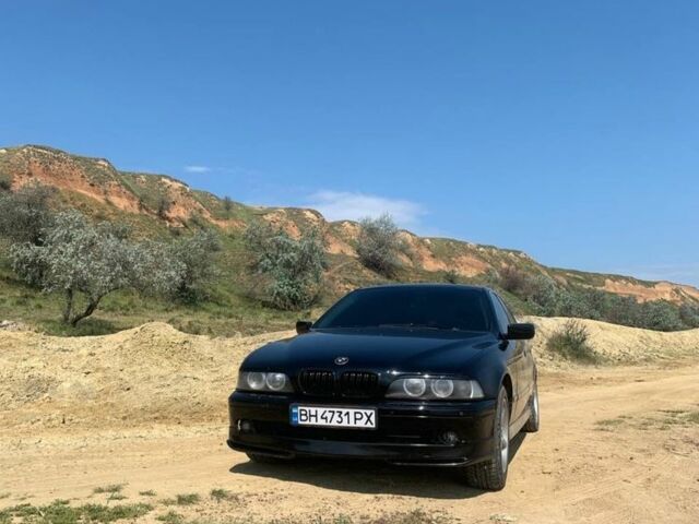 Черный БМВ 5 Серия, объемом двигателя 2.2 л и пробегом 430 тыс. км за 3500 $, фото 1 на Automoto.ua