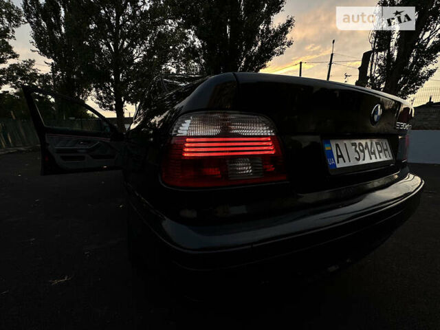 Черный БМВ 5 Серия, объемом двигателя 3 л и пробегом 355 тыс. км за 4900 $, фото 10 на Automoto.ua