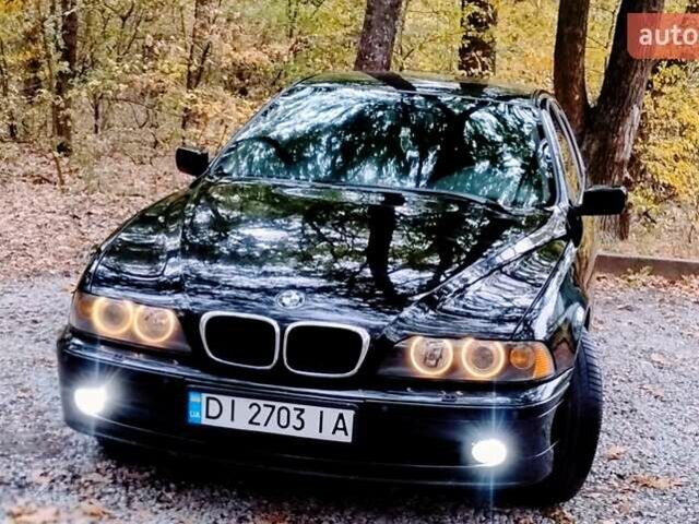 Черный БМВ 5 Серия, объемом двигателя 2.2 л и пробегом 398 тыс. км за 5700 $, фото 1 на Automoto.ua