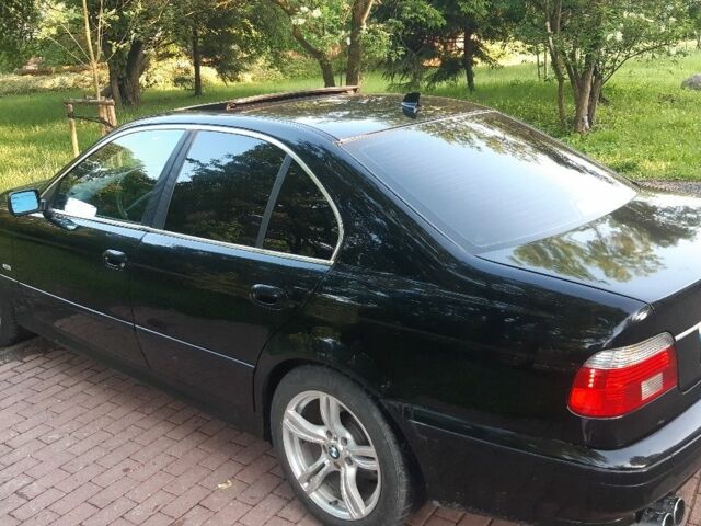 Черный БМВ 5 Серия, объемом двигателя 2.5 л и пробегом 298 тыс. км за 3560 $, фото 2 на Automoto.ua