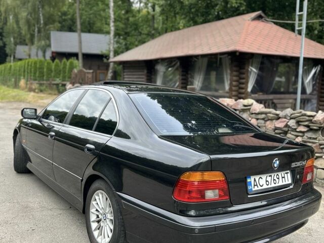 Черный БМВ 5 Серия, объемом двигателя 3 л и пробегом 348 тыс. км за 6800 $, фото 5 на Automoto.ua