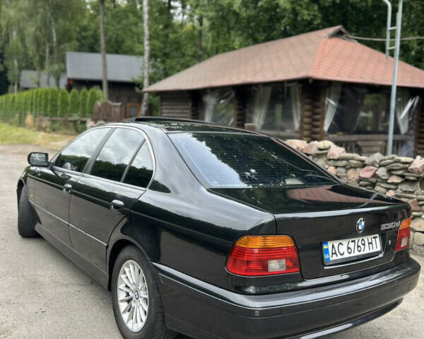 Черный БМВ 5 Серия, объемом двигателя 3 л и пробегом 348 тыс. км за 6700 $, фото 4 на Automoto.ua