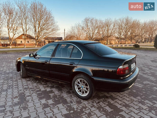 Черный БМВ 5 Серия, объемом двигателя 2 л и пробегом 358 тыс. км за 5500 $, фото 4 на Automoto.ua