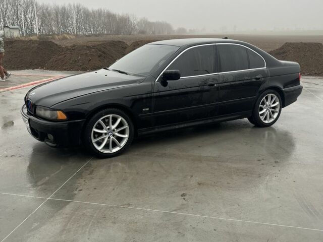 Черный БМВ 5 Серия, объемом двигателя 2.5 л и пробегом 350 тыс. км за 5450 $, фото 4 на Automoto.ua