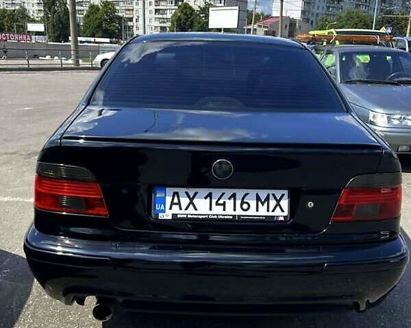 Черный БМВ 5 Серия, объемом двигателя 3 л и пробегом 383 тыс. км за 7900 $, фото 6 на Automoto.ua