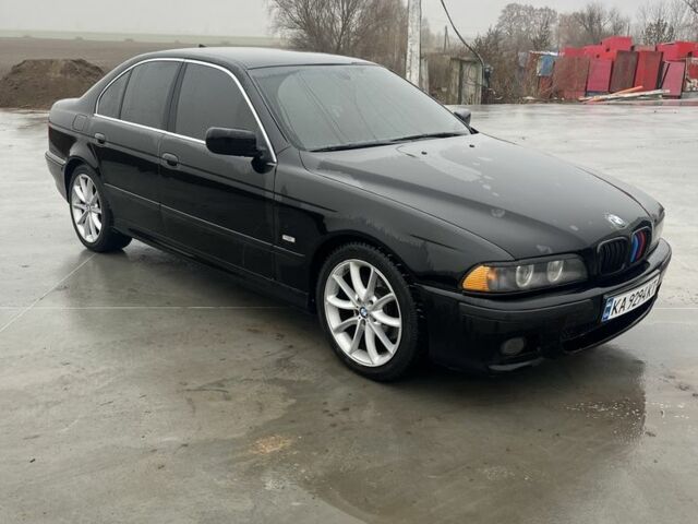 Черный БМВ 5 Серия, объемом двигателя 2.5 л и пробегом 350 тыс. км за 5450 $, фото 2 на Automoto.ua