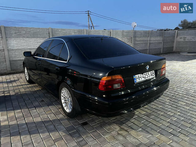 Черный БМВ 5 Серия, объемом двигателя 3 л и пробегом 340 тыс. км за 7400 $, фото 12 на Automoto.ua