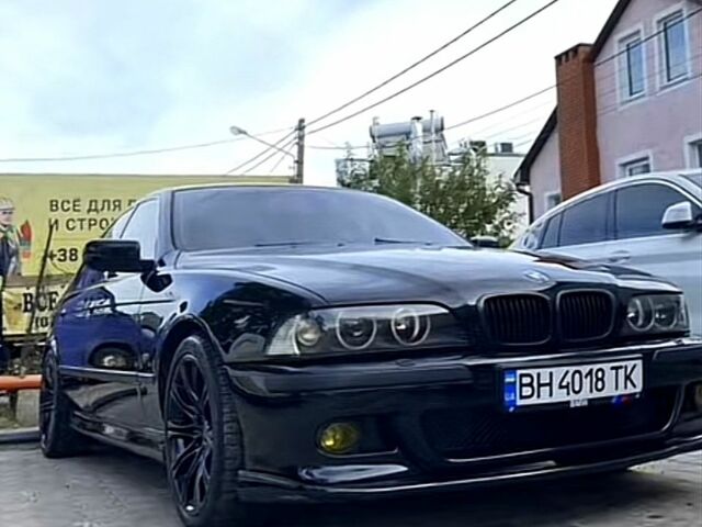 Черный БМВ 5 Серия, объемом двигателя 2.5 л и пробегом 405 тыс. км за 3250 $, фото 3 на Automoto.ua