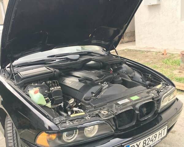 Черный БМВ 5 Серия, объемом двигателя 2.2 л и пробегом 350 тыс. км за 5300 $, фото 17 на Automoto.ua