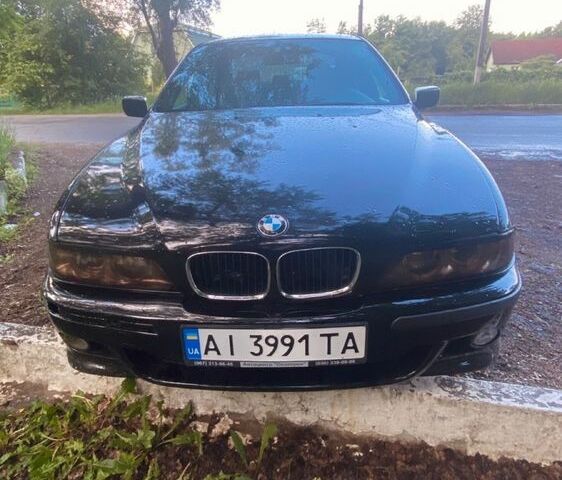 Черный БМВ 5 Серия, объемом двигателя 2.5 л и пробегом 338 тыс. км за 3000 $, фото 11 на Automoto.ua