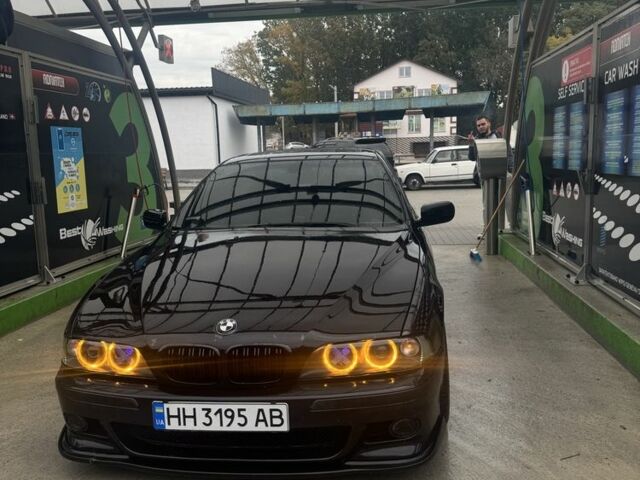 Черный БМВ 5 Серия, объемом двигателя 2.2 л и пробегом 276 тыс. км за 5600 $, фото 5 на Automoto.ua