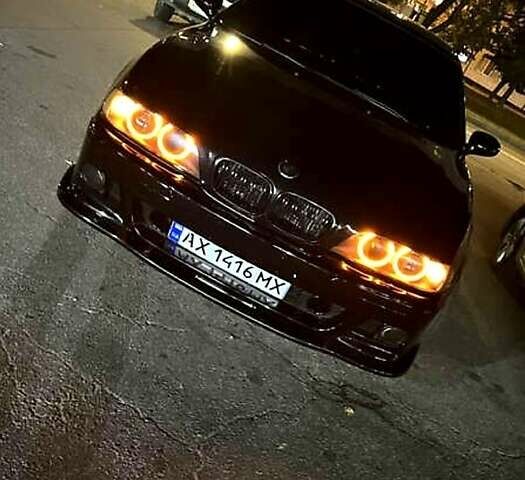 Черный БМВ 5 Серия, объемом двигателя 3 л и пробегом 383 тыс. км за 7900 $, фото 1 на Automoto.ua