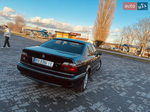 Черный БМВ 5 Серия, объемом двигателя 2 л и пробегом 358 тыс. км за 5500 $, фото 5 на Automoto.ua